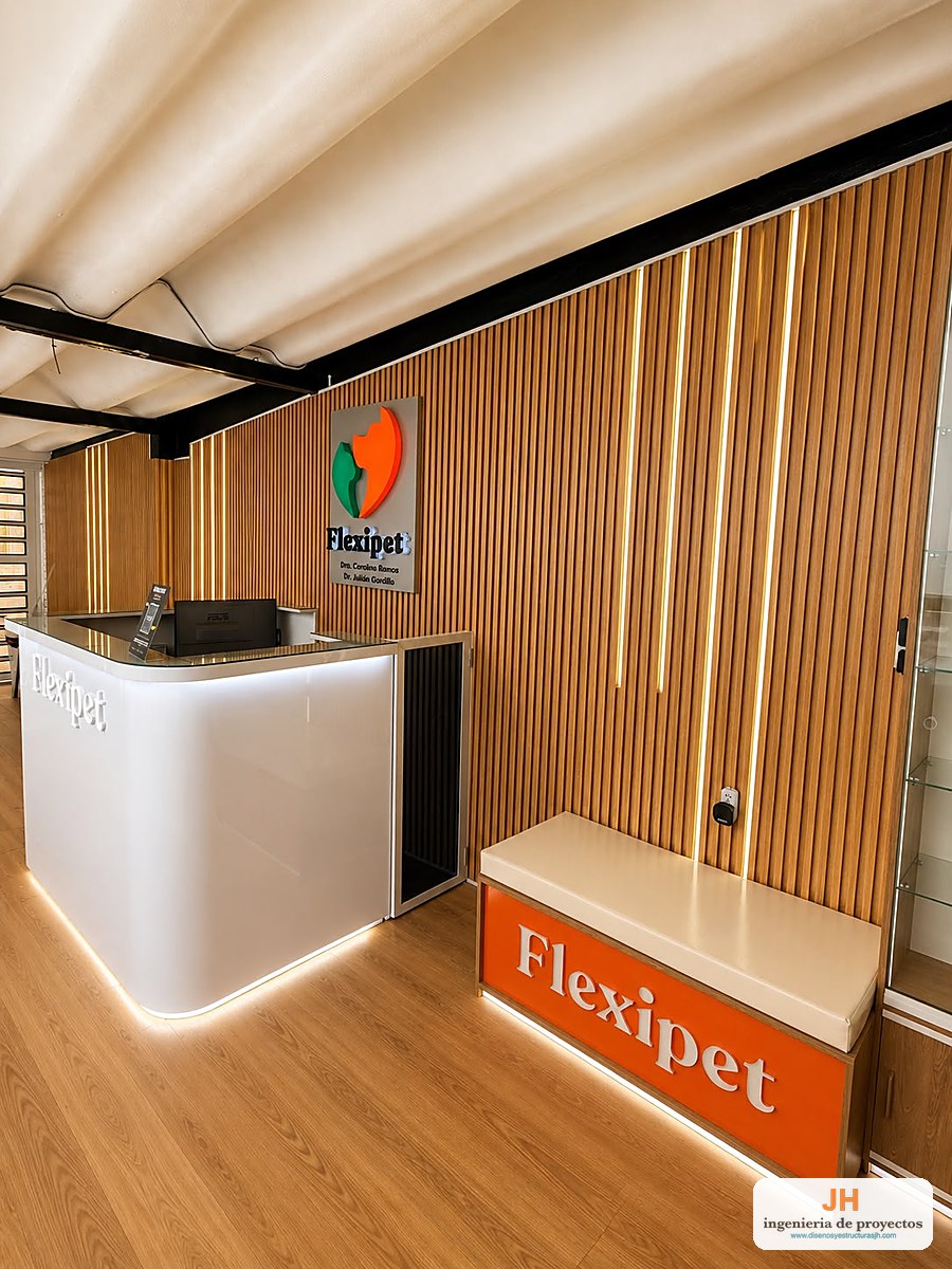 Montaje de local comercial llave en mano en Bogotá — Flexipet, por JH