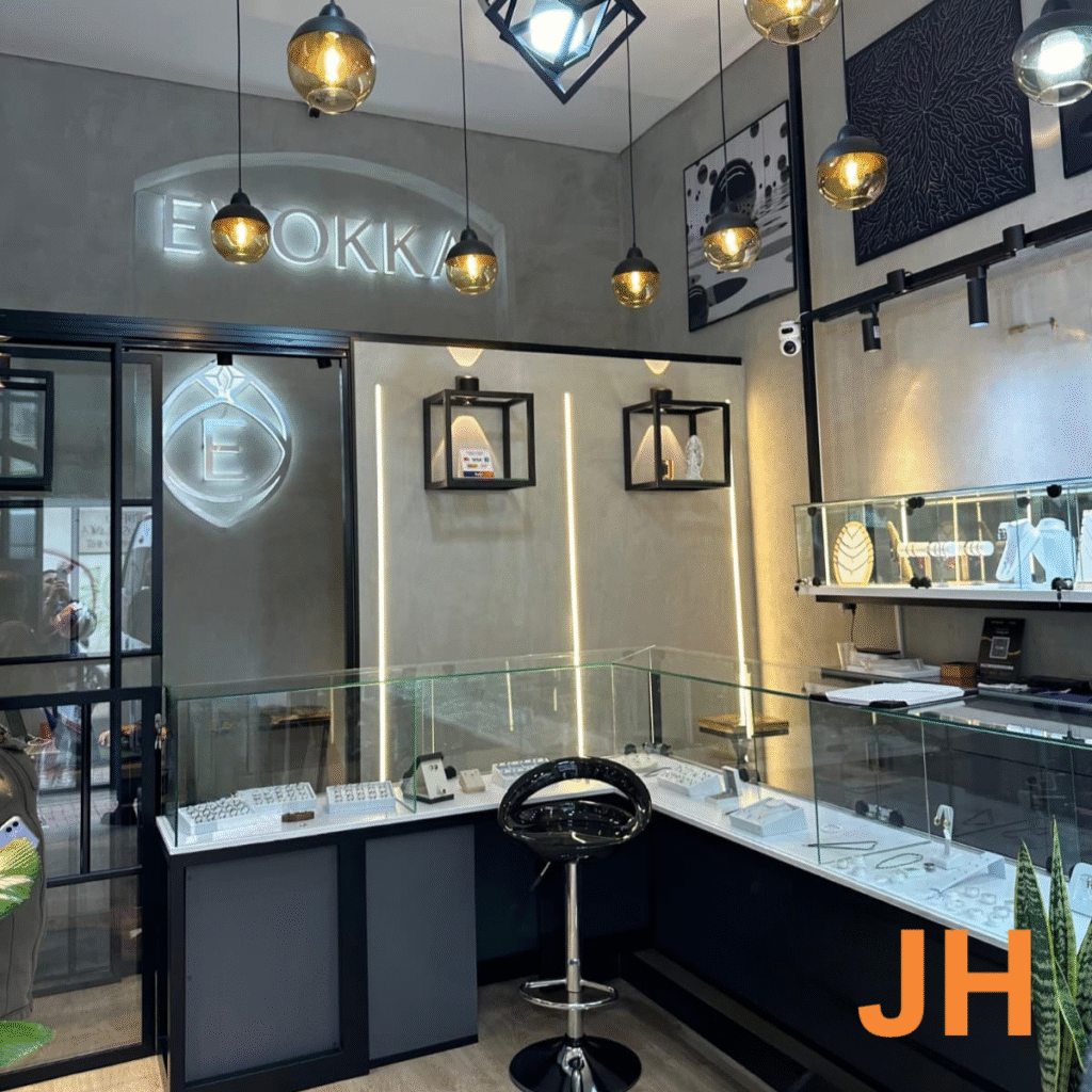 Montaje comercial en vidrio estilo joyería - Imagen 4