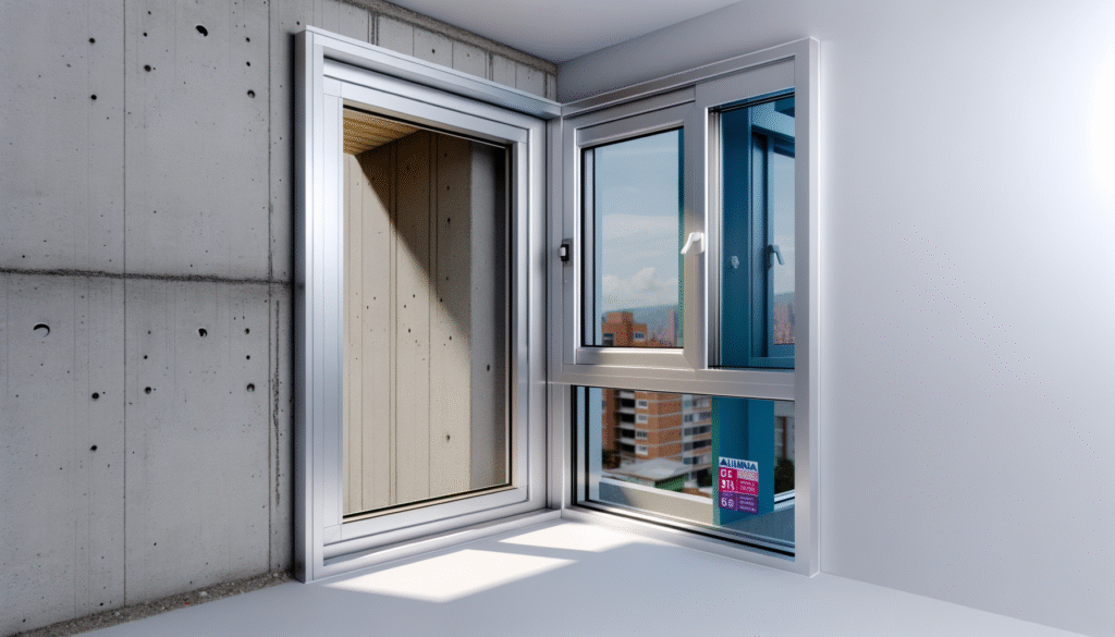 Ventanas de aluminio en Bogotá, solución arquitectónica eficiente