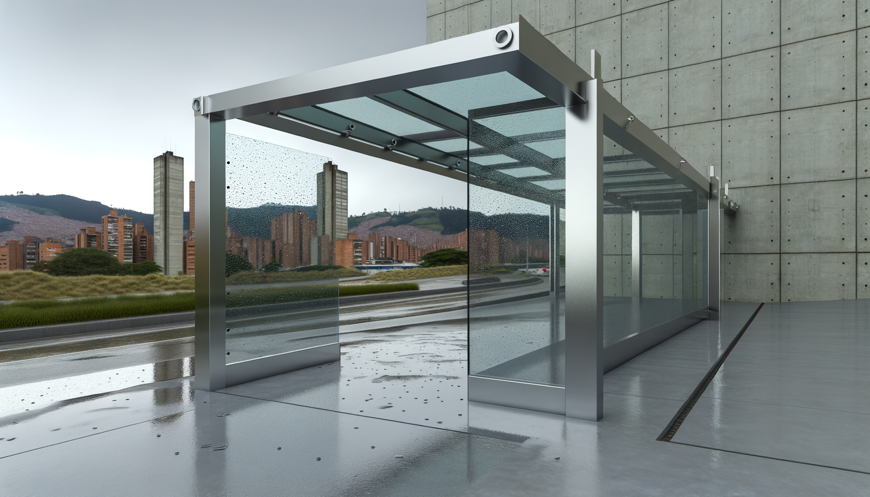 Ventanas de aluminio modernas en edificio de Bogotá, combinando diseño y eficiencia energética