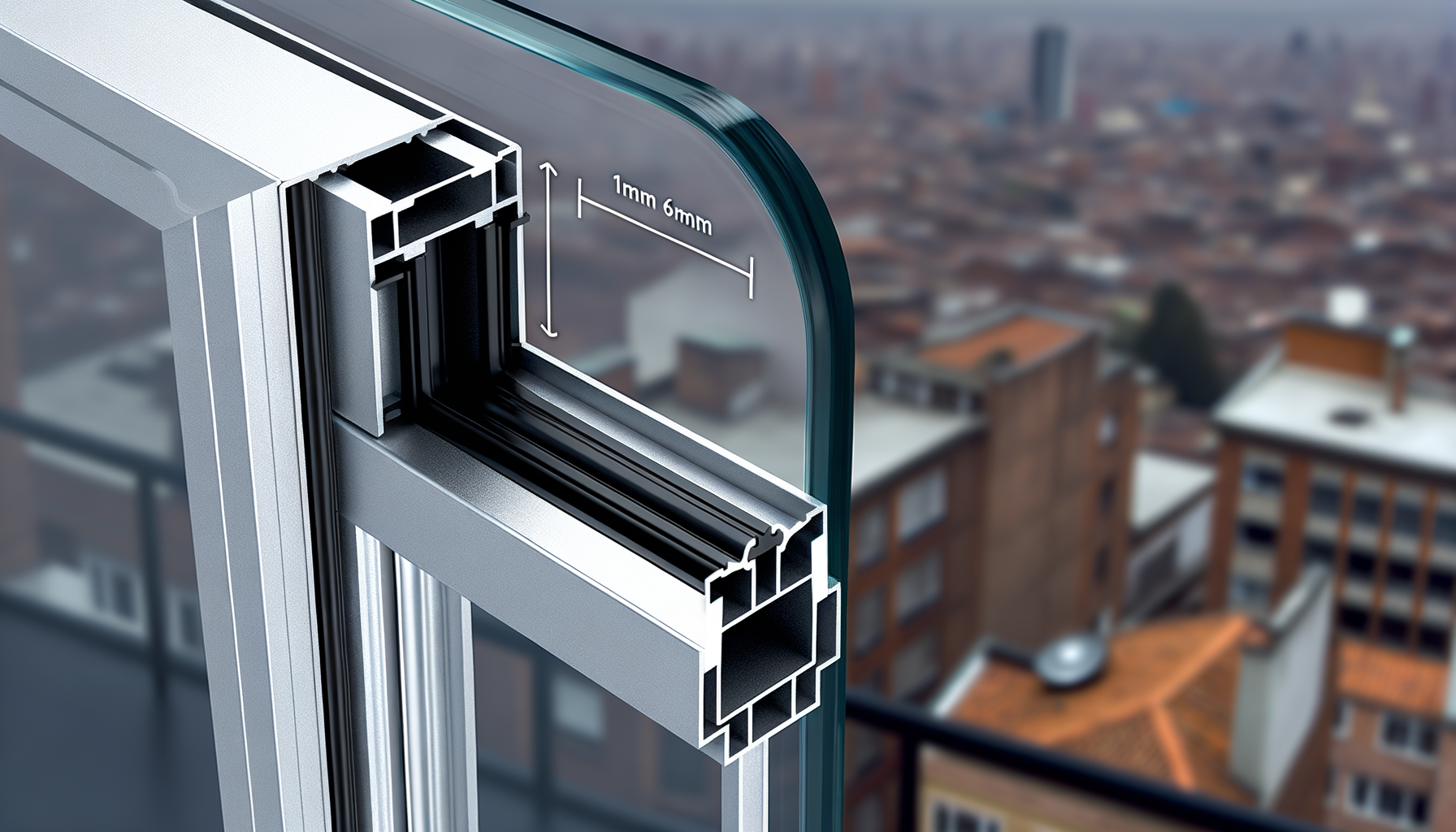 Ventanas de aluminio y vidrio en Bogotá 2026, eficientes y modernas.