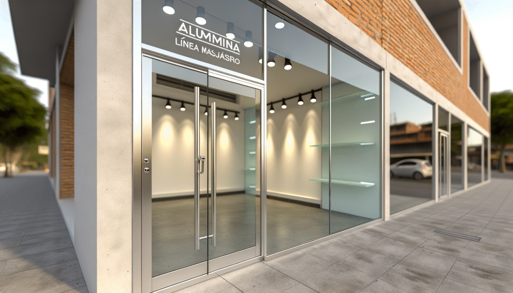 Ventanería de aluminio moderna en Bogotá, arquitectura y sostenibilidad